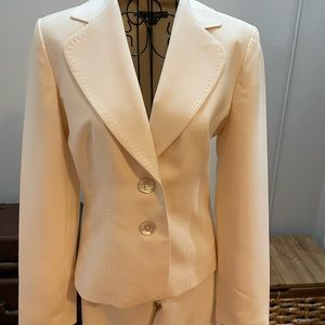 Ann Taylor Ivory Pantsuit